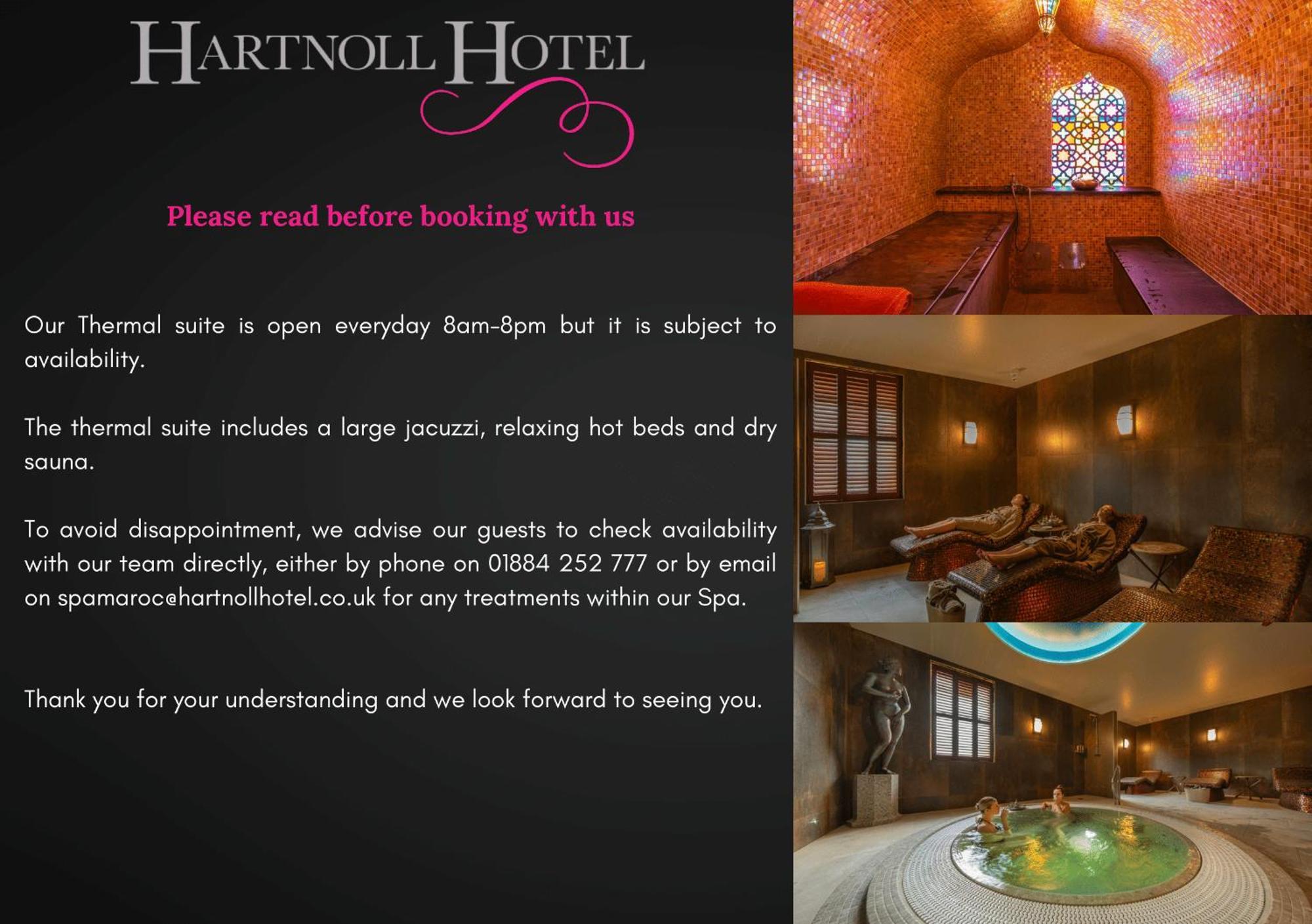 Hartnoll Hotel & Spa Tiverton  Dış mekan fotoğraf